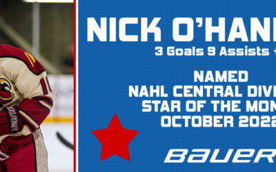 Nick O’Hanisain Earns Star of the Month Honors