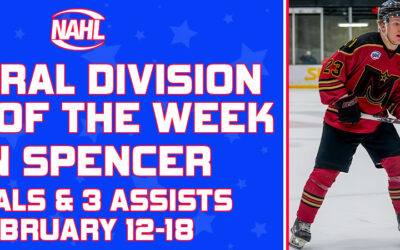 Ian Spencer NAHL Central Star of the Week