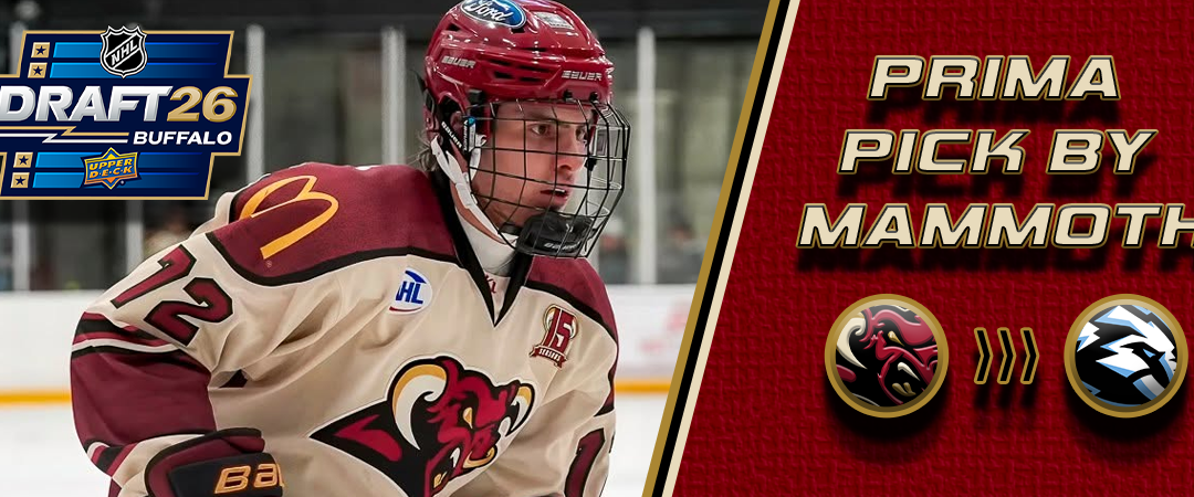 Prima Selected in NHL Draft